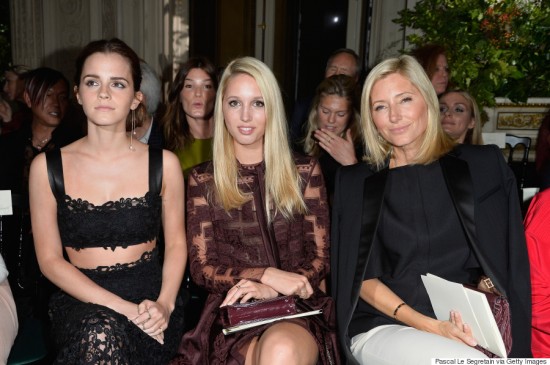 Valentino : Front Row - Paris Fashion Week : Haute Couture Fall/Winter 2014-2015