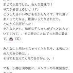 【広瀬彩海】広瀬がブログで藤井の悪口書きまくってる件