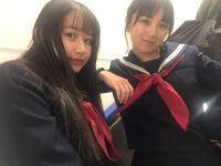 【笠原桃奈】JC笠原桃奈とJk船木結が制服着た結果wwww