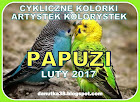 CYKLICZNE KOLORKI- LUTY 2017