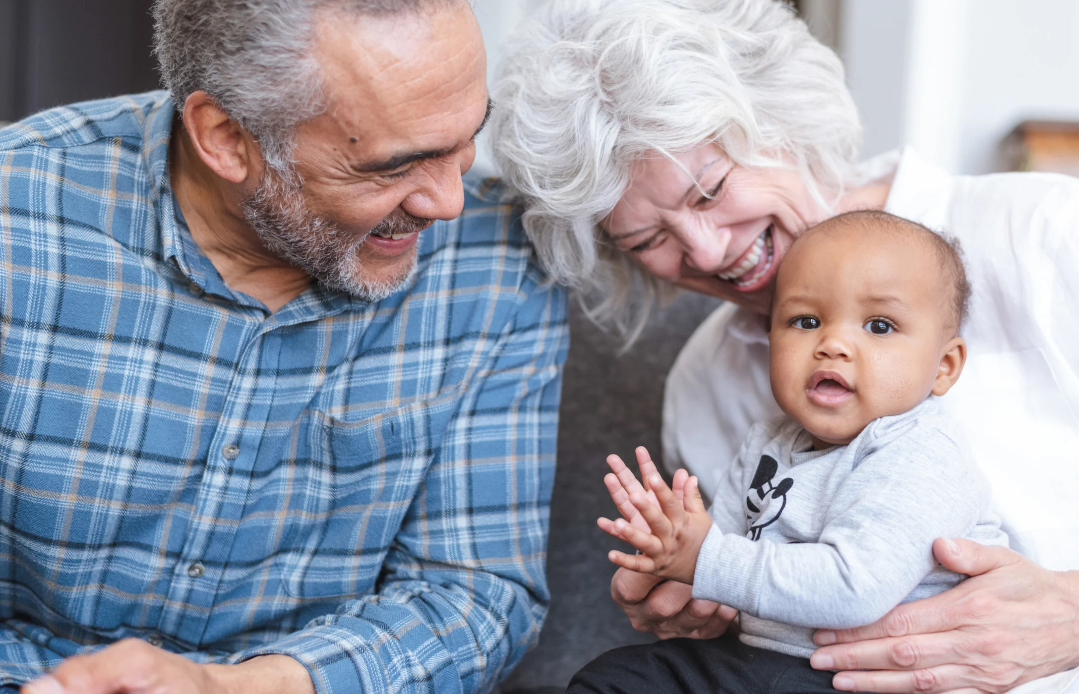 grandparents and baby