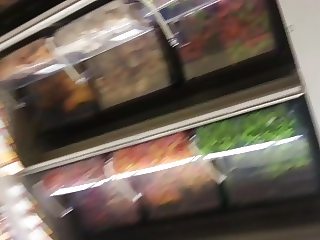 spy sexy teens ass in supermarket romanian