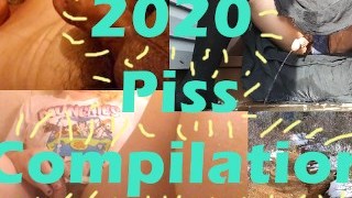 2020 Piss Compilation! (wetting, Self-pee, Public, Pee Drinking)