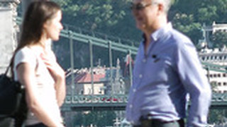 Old Horny Man Seduces Cute And Sexy Brunette Irina Bruni To Have Casual Sex