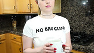 巨乳, ブルネット, 騎乗位, 中に出す, ストリップ, 学生, ゴックン