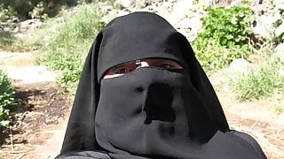 Cum On Her Niqab