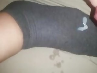 cum on socks