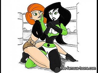 Kim Possible and Winx Club lesbian parody