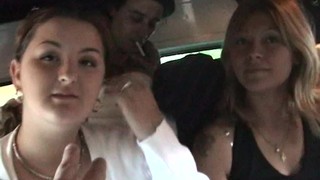 Dirty Blonde Gets In The Bus For Some Raunchy Sex