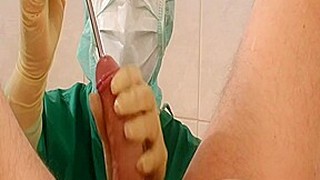 Amateur, Abspritzen, Fetisch, Mit der hand, Krankenschwester