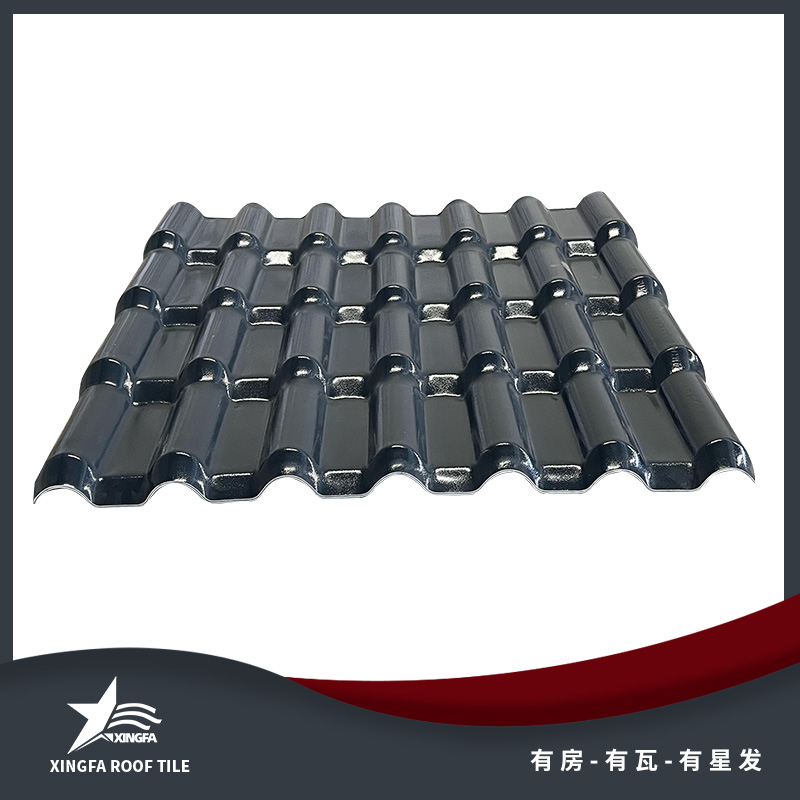 常州高光灰合成树脂瓦 常州市场仓库树脂瓦 抗风防震抗腐蚀 常州树脂瓦厂家