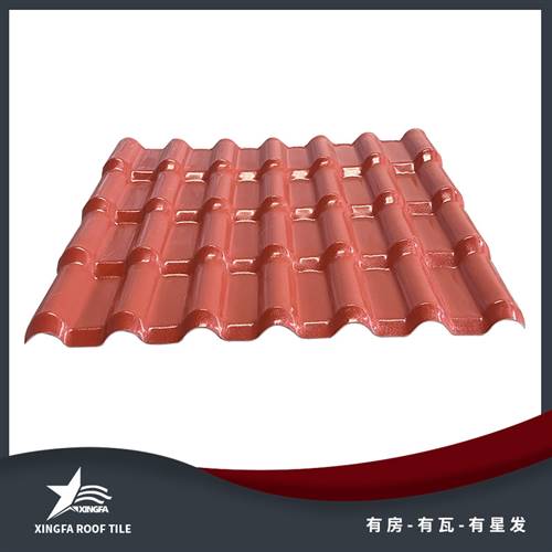 常州新砖红合成树脂瓦 常州农贸市场树脂瓦 颜色持久防火绝缘 常州树脂瓦源头厂家生产