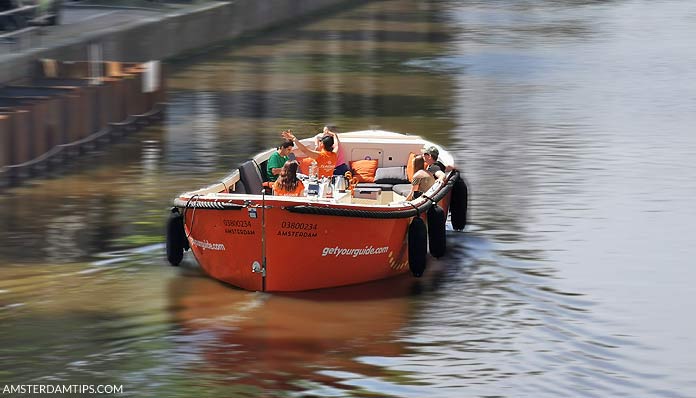 open boat cruise amsterdam