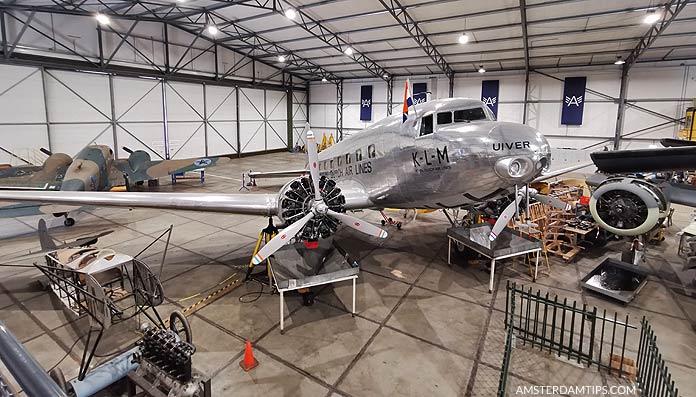 aviodrome t2 hangar inside