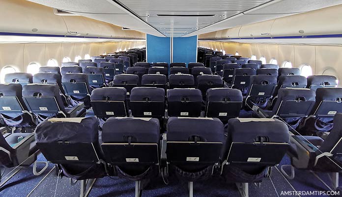 klm boeing 747 cabin