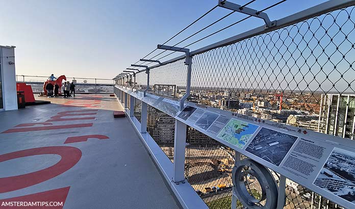 adam lookout panorama deck amsterdam