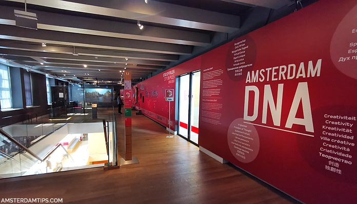 amsterdam museum - amsterdam dna exhibition