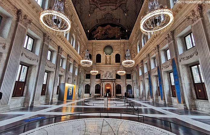 chamber of accounts, royal palace amsterdam