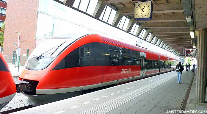 db train at enschede station