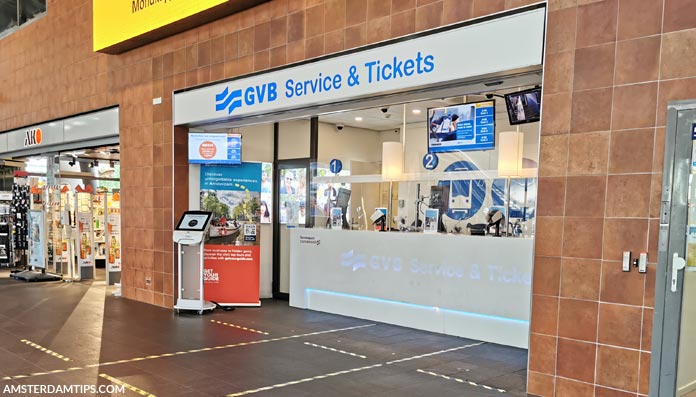 gvb ticket office at amsterdam bijlmer arena