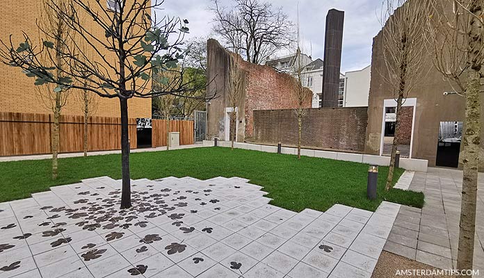 National Holocaust Memorial garden