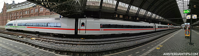 ice train amsterdam centraal