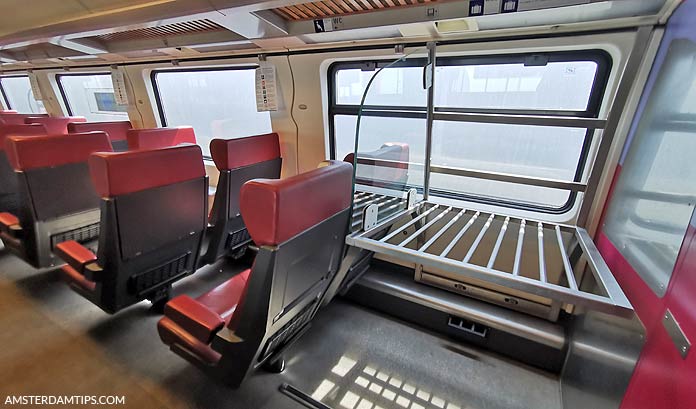 intercity brussels luggage rack