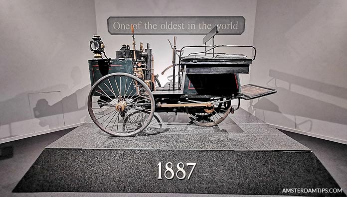 De Dion-Bouton & Trepardoux Steam Quadricycle louwman museum den haag