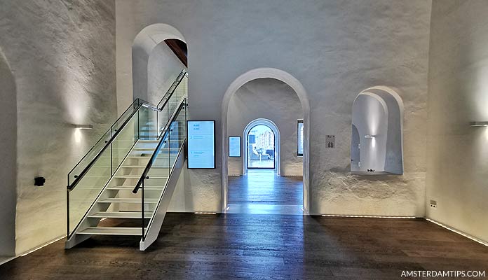 scheepvaartmuseum amsterdam west wing arches