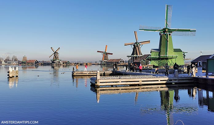 zaanse schans windmills