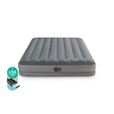 Intex Dura-Beam Prestige Airbed with Fastfill USB Pump Queen