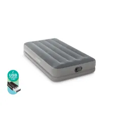 Intex Dura-Beam Prestige Airbed with Fastfill USB Pump Twin