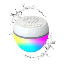 Rechargeable Mini Floating Bluetooth Speaker with Lightshow