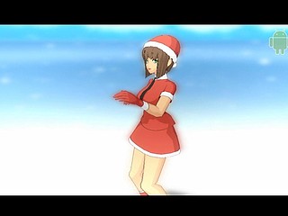 Izumi Hawt 3D Manga Xmas Android Live Wallpaper