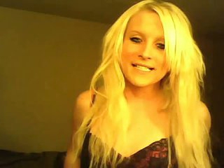 Beautiful blonde Transsexual