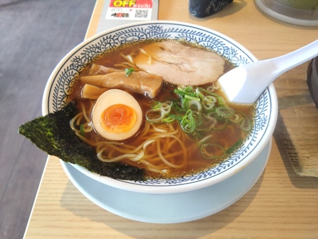 丸源ラーメン熟成醤油