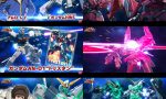 ガンダムの力を一つに合わせ地球圏を脅かす敵を打ち砕くシーンです