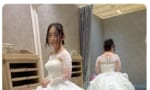 【画像】新婦「親戚一同からジオングと呼ばれたこのドレスに決めました」