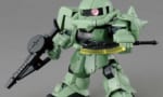 【ガンプラ】SDガンダム クロスシルエット ザクII　クリア表現のヒートホークは珍しい