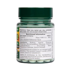 Holland & Barrett Vitamin D 1000 I.U 25ug 120 Tablets