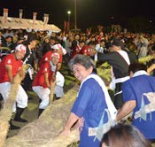 Kumejima tug-of-war, prayer for rain