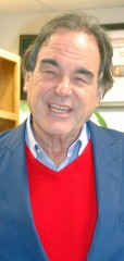 Film Director Oliver Stone urges Okinawans to wage nonviolent struggle