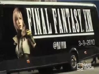 海外で走っているFF13の体験版出張バス