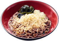 冷したぬきそば(うどん)