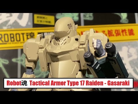 TNT - Robot魂 Tactical Armor Type 17 Raiden (Gasaraki) 壱七式戦術甲冑 雷電 (ガサラキ)