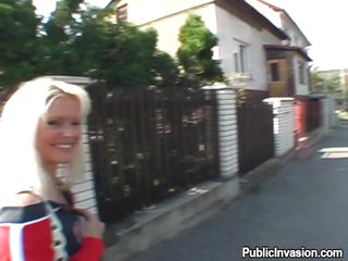 blonde czech milf desires it