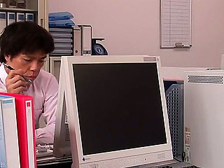 Asian milf Akari Minamino was sucking lovers dick while her husband was at work