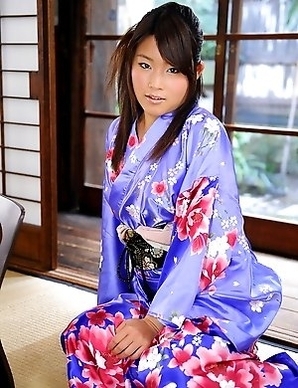 Terrific kimono lady Nene Nagasawa