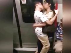 Shame! People in Chinese Metro do obscene things.