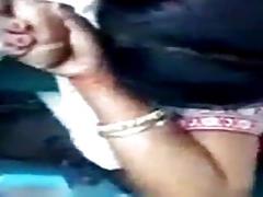 Desi aunty holding dick in train